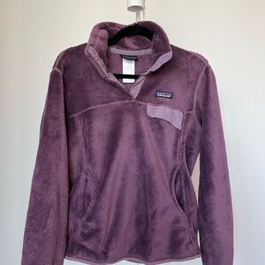 Patagonia Deep Purple Fleece Jacket